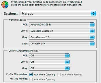 How to set up Color Management