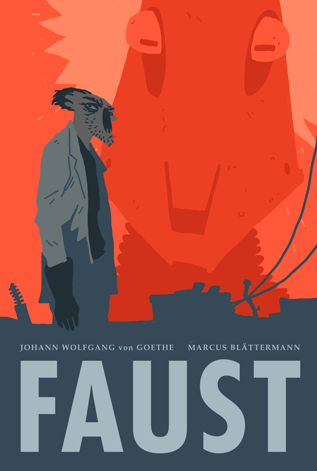 cover of my comic Faust